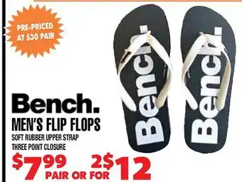 Len's Mill Stores MEN'S FLIP FLOPS offer