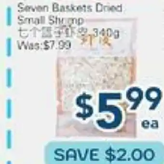 Oceans Fresh Food Market Seven Baskets Diced Small Shrimp offer