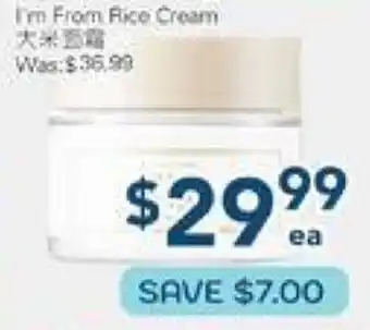 Oceans Fresh Food Market I'm From Rice Cream offer