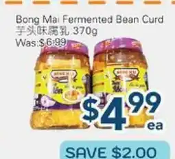 Oceans Fresh Food Market Bong Mai Fermented Bean Curd offer