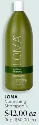 Chatters Salon LOMA Nourishing Shampoo offer