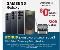 Visions Electronics BONUS Samsung Galaxy Buds FE With Select Samsung Galaxy DevicesΔ offer