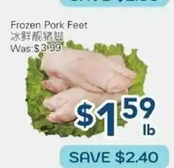Oceans Fresh Food Market Frozen Pork Feet offer