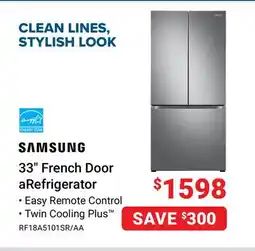 Visions Electronics Samsung 33 French Door offer