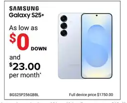 Visions Electronics SAMSUNG Galaxy S25+ offer