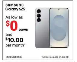 Visions Electronics Samsung Galaxy S25 offer