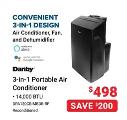 Visions Electronics 3-in-1 Portable Air Conditioner offer