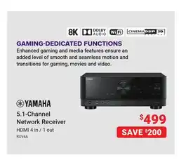 Visions Electronics 4 in/out RXV4A 5.1-Channel Network Receiver offer