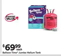 Michaels Balloon Time Jumbo Helium Tank offer