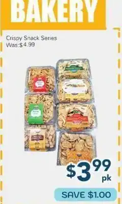 Oceans Fresh Food Market Crispy Snack Series offer