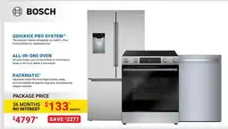 Visions Electronics BOSCH Appliance Package offer