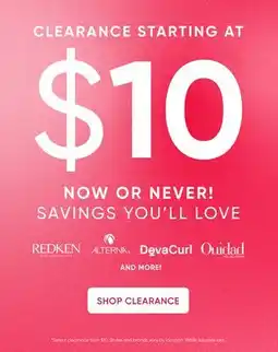Chatters Salon Clearance offer