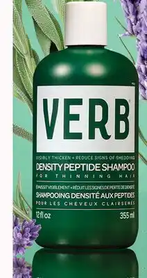 Chatters Salon VERB Density Peptide Shampoo for Thinning Hair offer