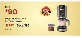 Visions Electronics Ninja CREAMi 7-in-1 Ice Cream Maker offer