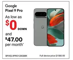 Visions Electronics Google Pixel 9 Pro offer