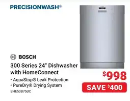 Visions Electronics 300 Series 24 Dishwasher with HomeConnect offer