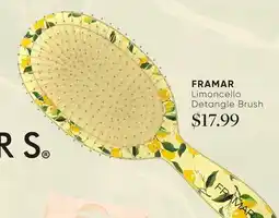 Chatters Salon FRAMAR Limoncello Detangle Brush offer