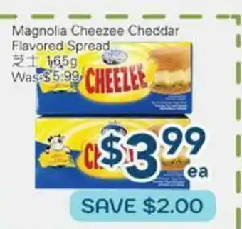 Oceans Fresh Food Market Magnolia Cheezee Cheddar Flavored Spread offer