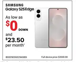 Visions Electronics Samsung Galaxy S25 Edge offer