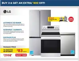 Visions Electronics AUTOMATIC ICE MAKER BONUS Cookware Set offer