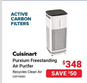Visions Electronics Recycles Clean Air Purifer offer