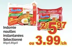 T&T Supermarket INDOMIE NOUILLES INSTANTANÉES, 80GX5,85GX5 offer