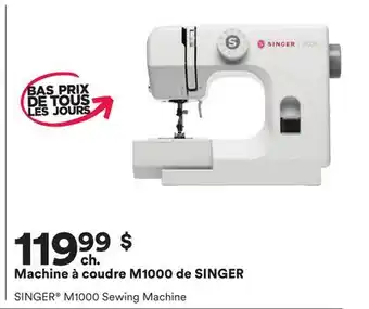 Michaels Machine à coudre M1000 de SINGER offer