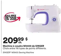 Michaels Machine à coudre M3400 de SINGER offer