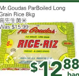 Ample Food Market Mr Goudas Parboiled Long Grain Rice offer