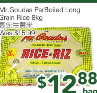 Ample Food Market Mr Goudas Parboiled Long Grain Rice offer