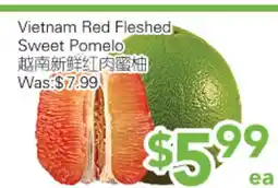 Ample Food Market Vietnam Red Fleshed Sweet Pomelo offer