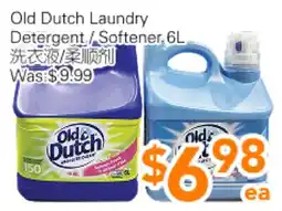Ample Food Market Old Dutch Laundry Detergent / Softner offer