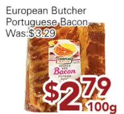 Ample Food Market European Butcher Portuguese Bacon offer