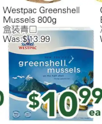 Ample Food Market Westpac Greenshell Mussels offer