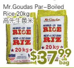 Ample Food Market Mr. Goudas Par-Boiled Rice offer