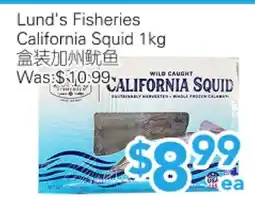 Ample Food Market Lund's Fisheries California Squid offer