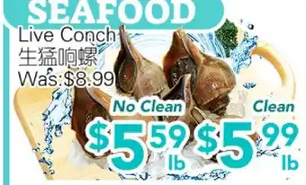 Ample Food Market Live Conch offer