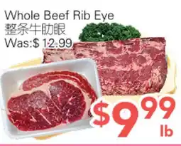 Ample Food Market Whole Beef Rib Eye offer