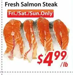 Bestco Food Mart Fresh Salmon Steak offer
