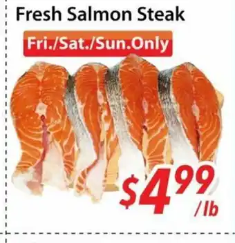 Bestco Food Mart Fresh Salmon Steak offer