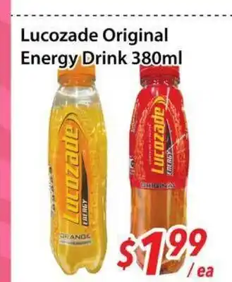 Bestco Food Mart Lucozade Original Energy Drink offer