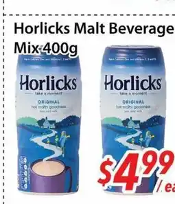 Bestco Food Mart Horlicks Malt Beverage Mix offer