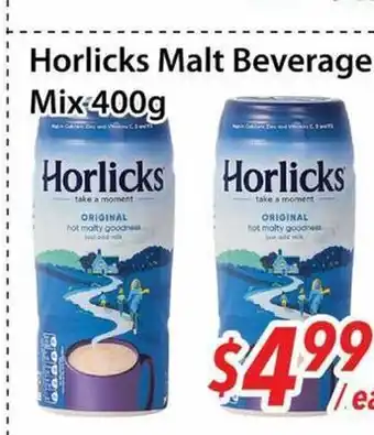 Bestco Food Mart Horlicks Malt Beverage Mix offer