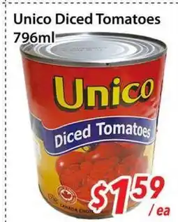 Bestco Food Mart Unico Diced Tomatoes offer