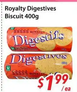 Bestco Food Mart Royalty Digestives Biscuit offer