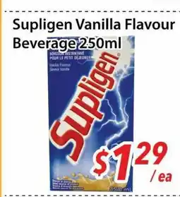 Bestco Food Mart Supligen Vanilla Flavour Beverages offer