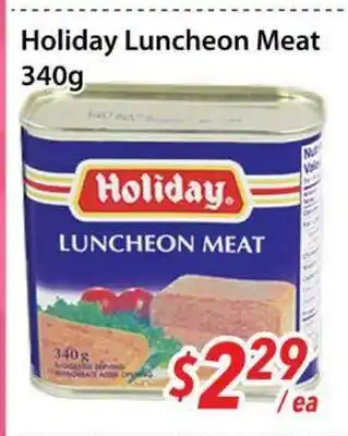 Bestco Food Mart Holiday Luncheon Meat offer