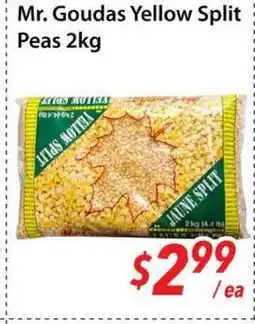 Bestco Food Mart Mr. Goudas Yellow Split Peas offer