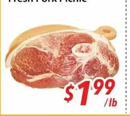 Bestco Food Mart Fresh Pork Picnic offer
