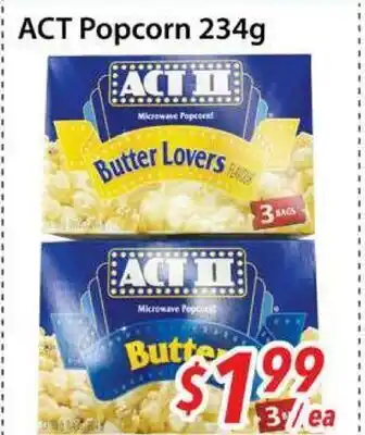 Bestco Food Mart ACT Popcorn offer